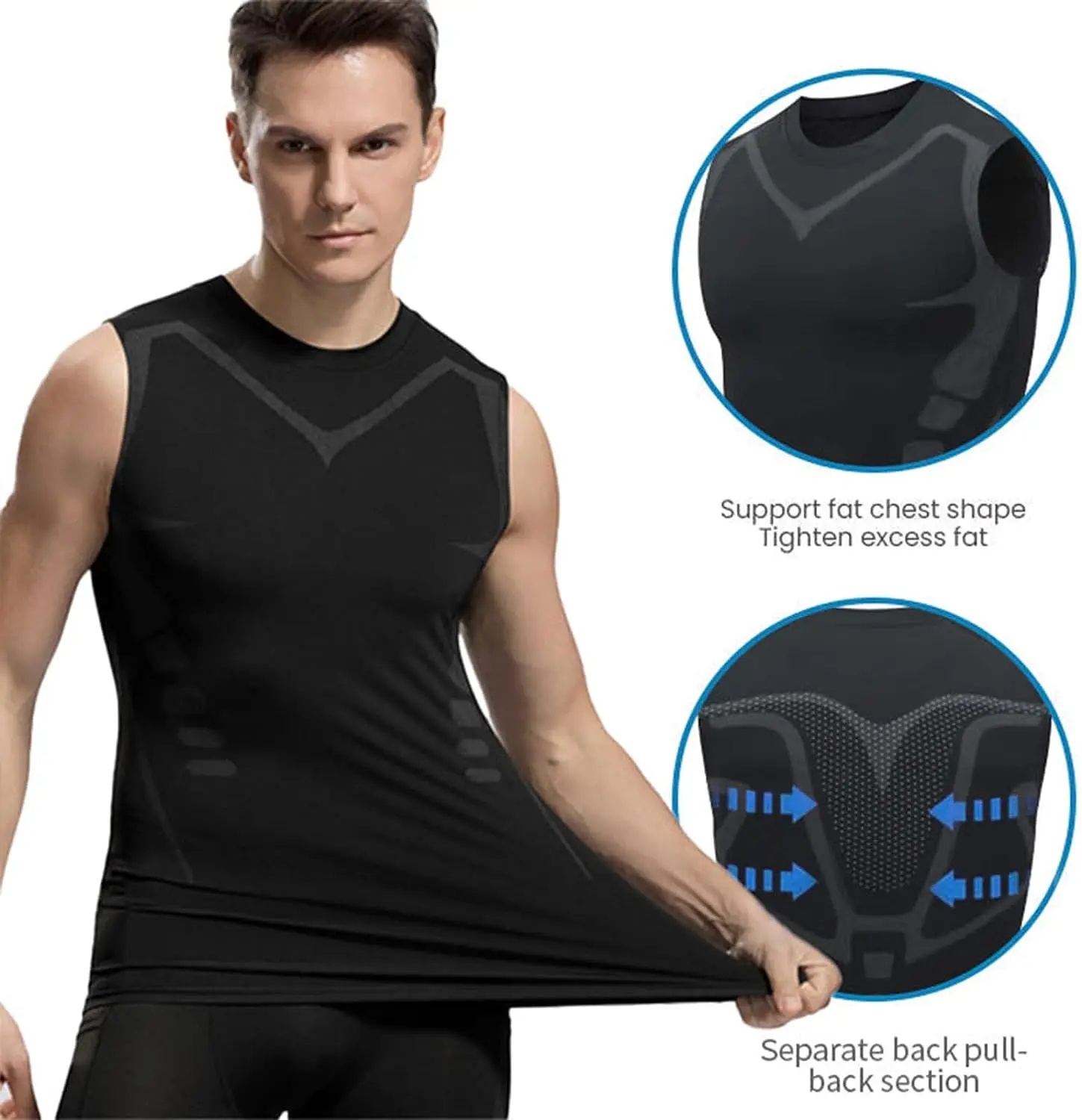 Men's Compression Tank Top, Sl - Tank Top Muscle ulasan dan harga